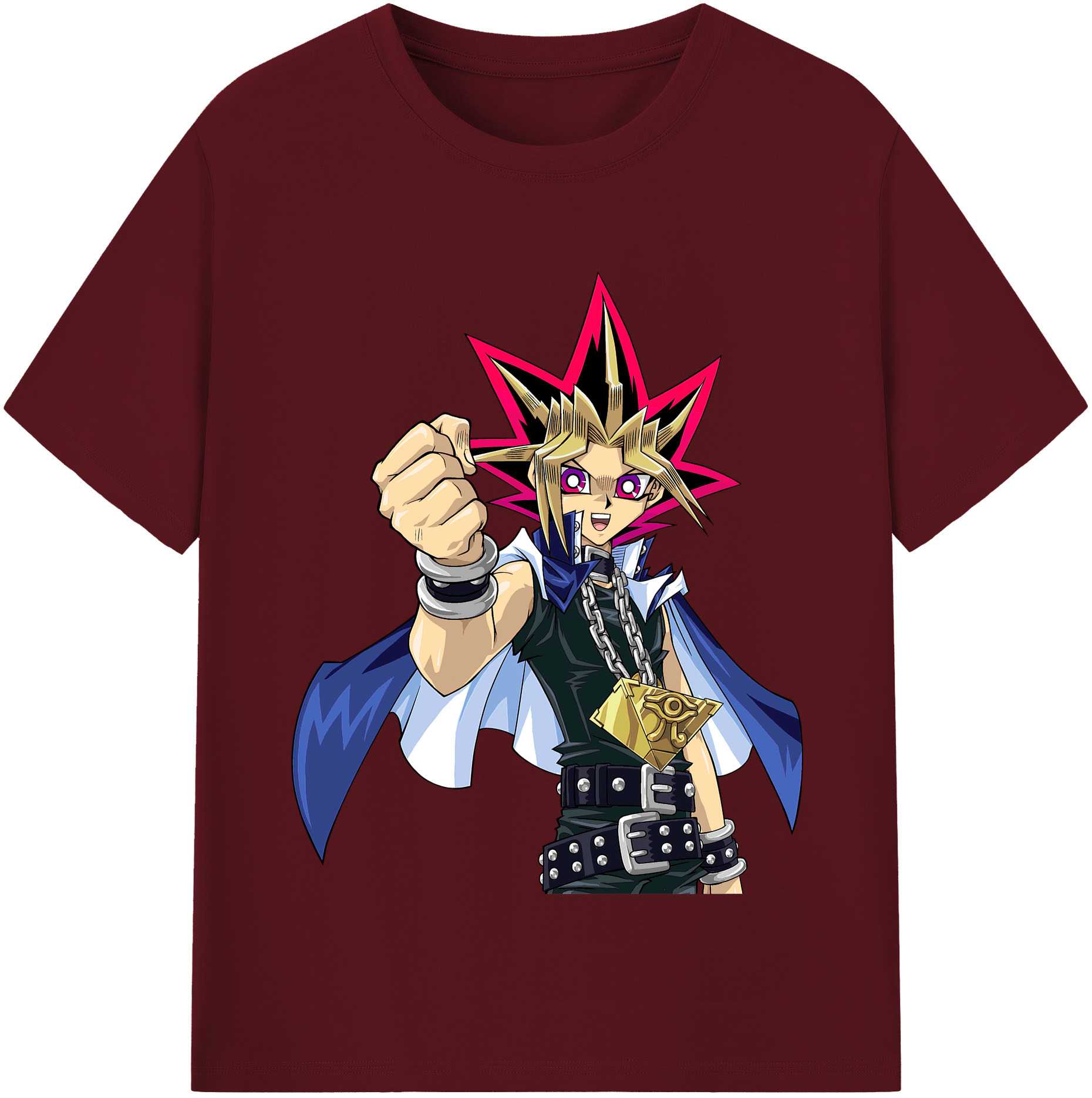 （画像用） 遊☆戯☆王 Yu-Gi-Oh! 綿100％半袖Tシャツ（フロントプリント）